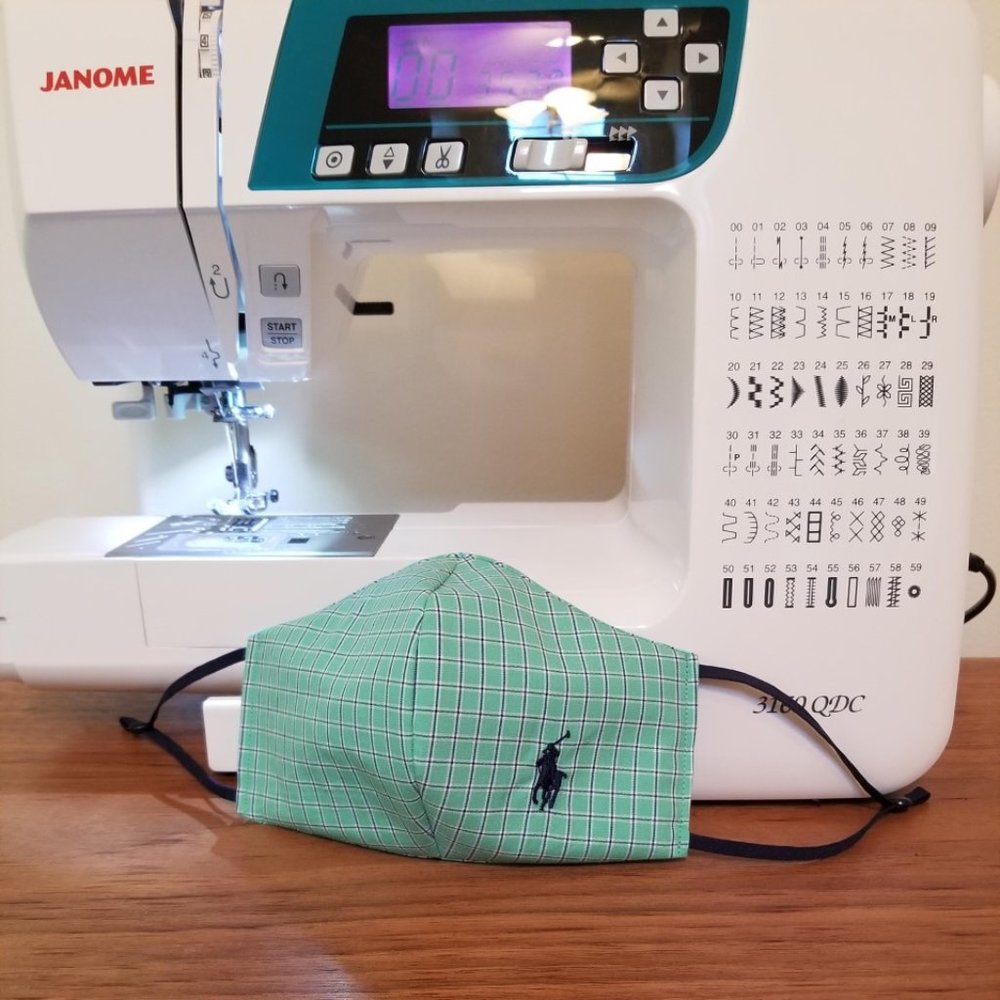 HANDMADE MASK 3 ply with filter